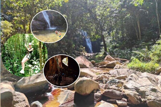16 Lines Zipline, Cave, Hiking & Biausevu Waterfall Combo Tour - First Stops at 7:00 am: Coral Coast to Zip Fiji Momi