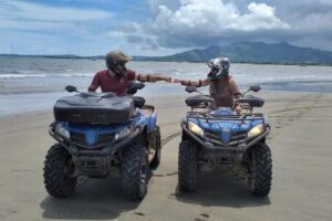 ATV Quad Bike Adventure Tour (Departs Nadi) - Nausori Highlands: mud puddles, cane fields, and Mamanuca views