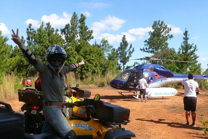 ATV Quad Bike and Helicopter Adventure Tour to Remote Village (Departs Nadi) - Key highlights that make this a smart Fiji day
