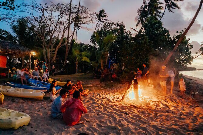 Day and Night Combo Tour - Robinson Crusoe Island side: jungle cruise, lovo moments, and fire walking