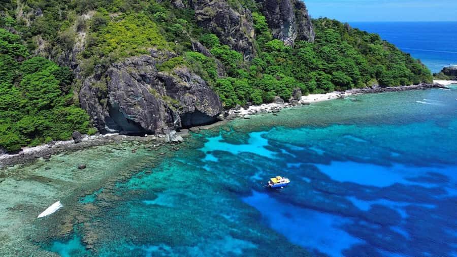 Fiji: Authentic Fijian Day Cruise by Boat - Monu Island Deep Sea Cove: The Reef Stop for Better Than-Expected Snorkeling