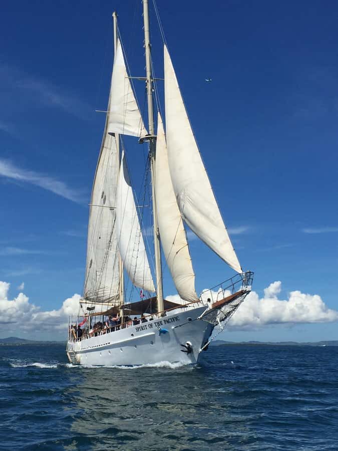 Fiji: Captain Cook Cruises - Island & Reef Day Trip - The tall-ship sail: why it feels like more than transit
