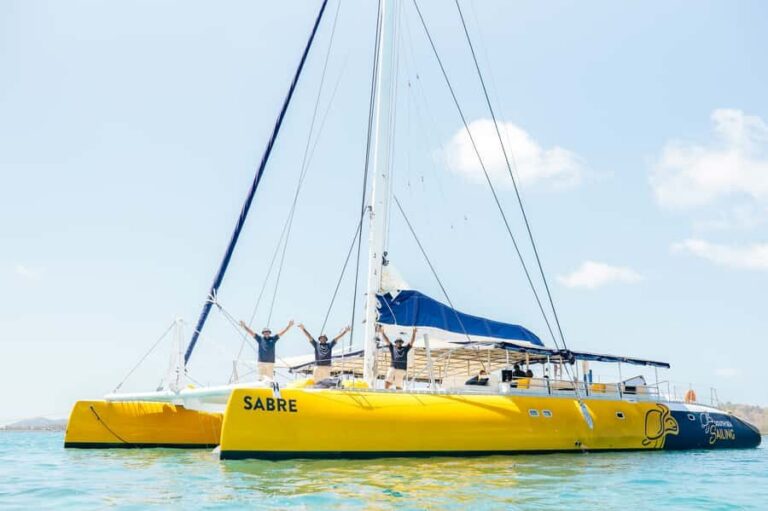 Fiji: South Sea Sailing Experience with Lunch & Drinks - The Boat Experience: Shaded Canopies, Easy Water Access, Paddle Boards