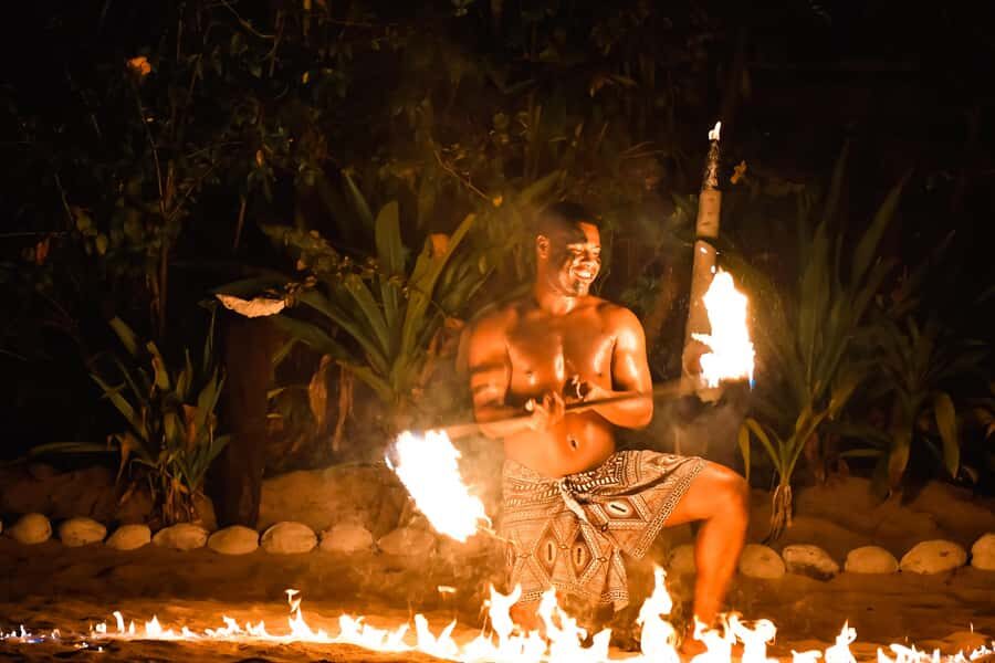 Fiji: Sunset Cruise with Dinner and Fire Show - Tuva River to Likuri Island: the start of the story