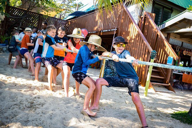 Full Day South Sea Island with Lunch & Drinks - Beaches, Coral, and Foot Comfort on a Natural Coral Cay