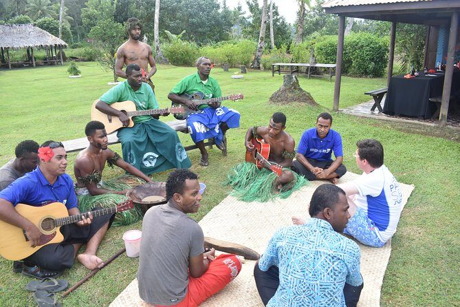 Jewel Of Fiji incl Fijian Village, waterfall & Lunch(Nadi Hotels) - Bamboo rafting: traditional travel with a surprisingly smooth feel