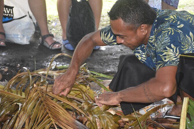 Jewel Of Fiji incl Fijian Village, waterfall & Lunch(Nadi Hotels) - Lovo lunch: what’s in the banana leaves matters