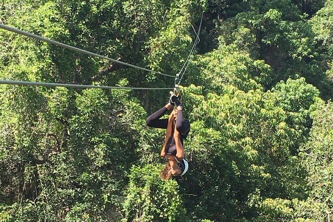 Largest Zipline in South Pacific & Cave Exploration Coral Coast - Limestone cave walk and lunch: the break that makes the whole tour work