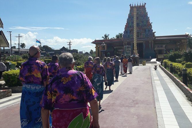 Nadi Sightseeing Including Viseisei Lookout, Village Tour, Garden & Temple Tour - Vuda Point Marina and the Anchorage Lookout: short drive, good viewpoint