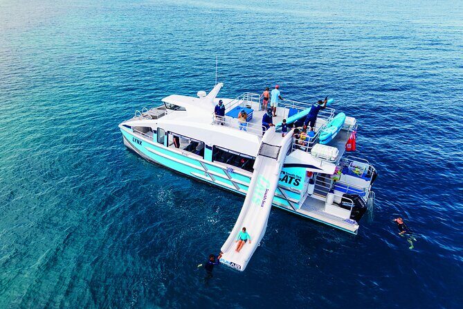 Ride & Slide by South Sea Cats - Half Day Snorkelling Trip - From Denarau to the Mamanuca Islands: the fast-cat ride