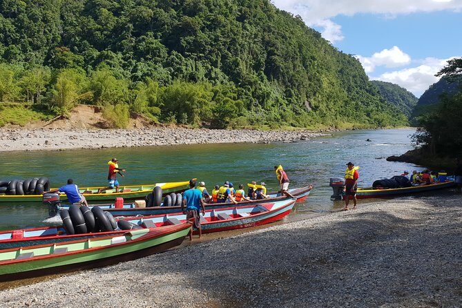 River Tubing Fiji, Navua River - Tubing Downriver: Gentle Rapids, Real Arm Work