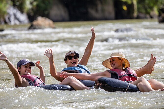River Tubing Fiji, Navua River - Waterfall Swim Stop: Where the Day Gets Cooler and Cleaner