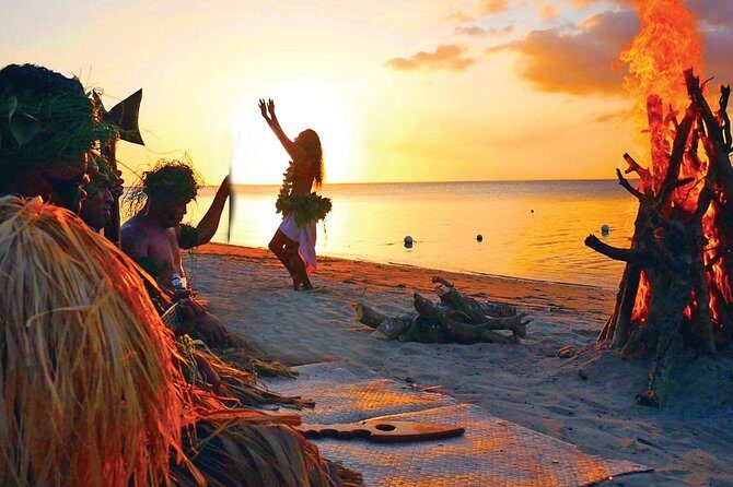 Robinson Crusoe Sunset Cruise Including Dinner, Cultural Show & Transfers - Lovo earth-oven dinner: the heart of the cultural meal