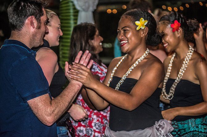 Robinson Crusoe Sunset Cruise Including Dinner, Cultural Show & Transfers - Fire walking, fire and knife dance show, and bonfire music