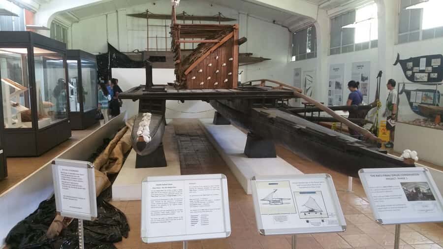 Suva: Half Day City Sightseeing Tour - Museum of Fiji stops: pottery, double-hulled canoes, and Reverend Thomas Baker’s boots